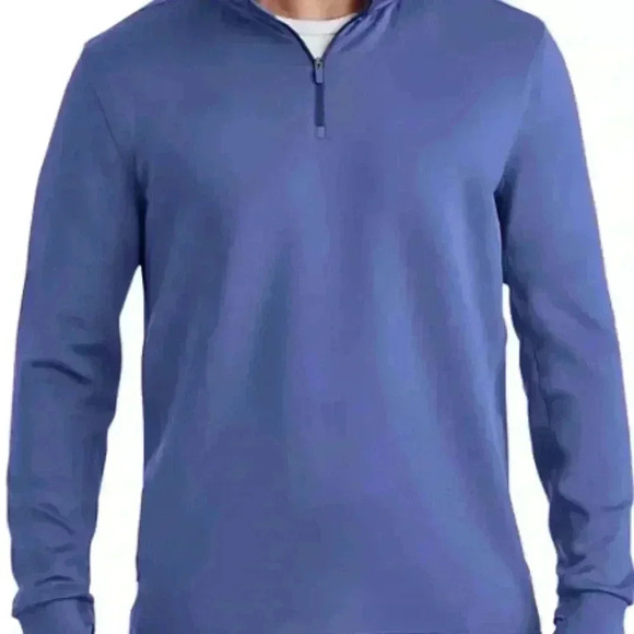 Member's Mark Men's Tech Knit Quarter Zip Lightweight Pullover Jacket -Size XXL - Picture 1 of 5